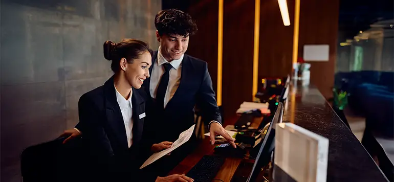 hotel management internship in France
