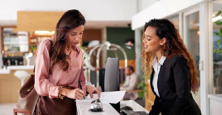 hotel management internship in France